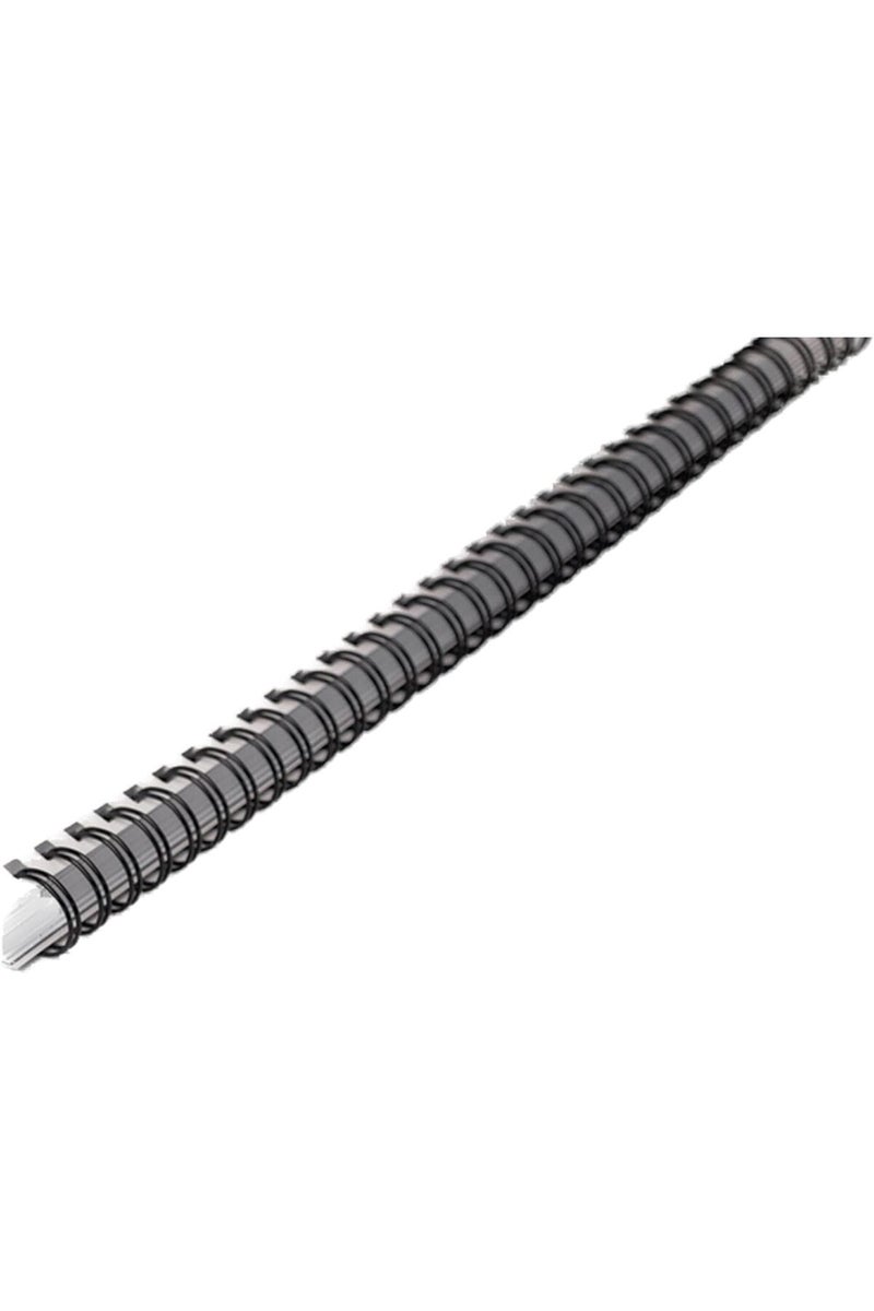 رينز 34‑Loop Wire Binding Elements for 3:1 Pitch Machines- RENZ 50‑Pieces Binding Wire A4 3:1 14.3 mm Black - Image 1